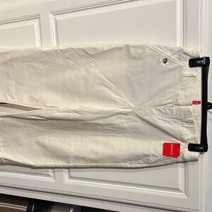 SPANX Cream Ankle Cropped Pants